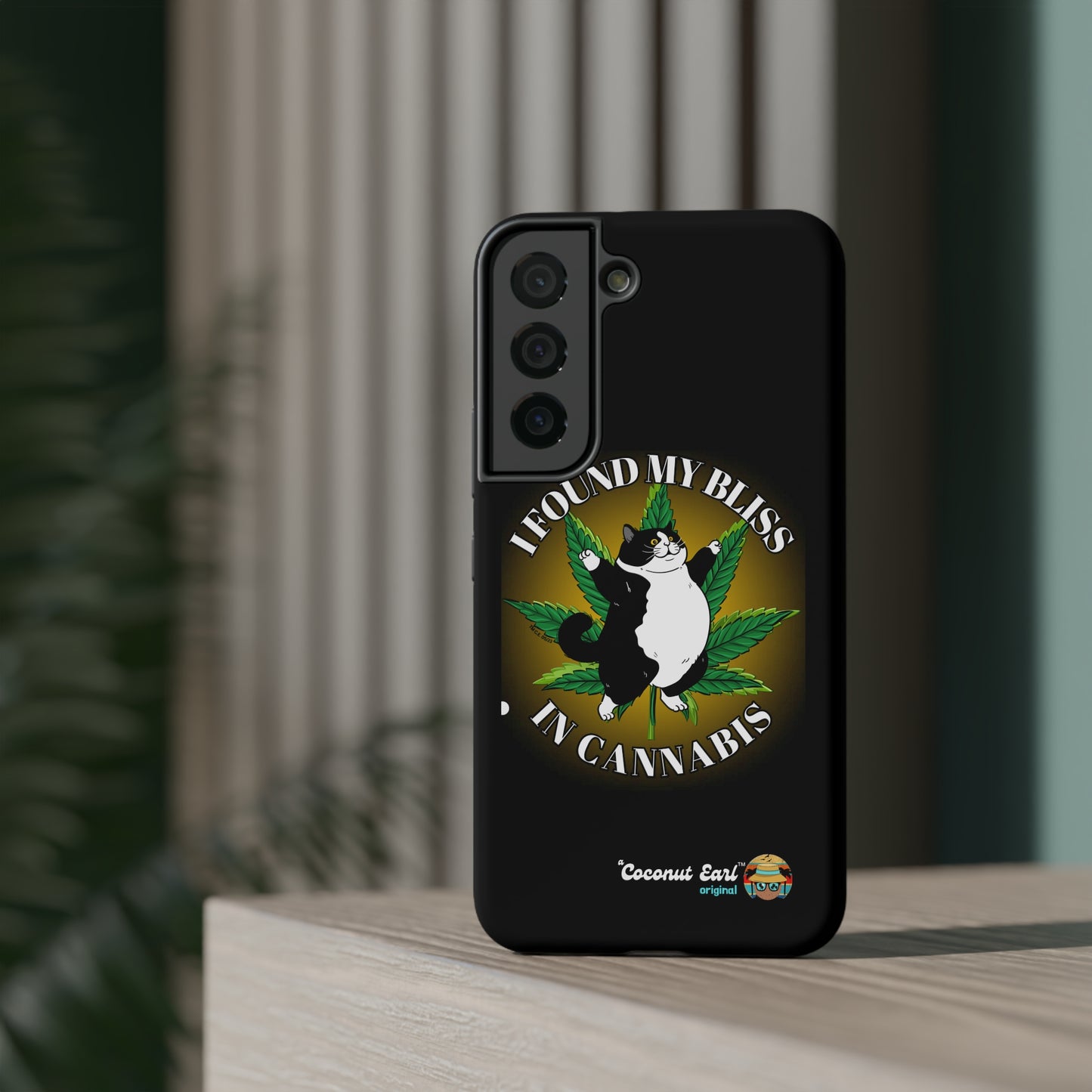 Bliss In Cannabis Impact-Resistant Phone Case