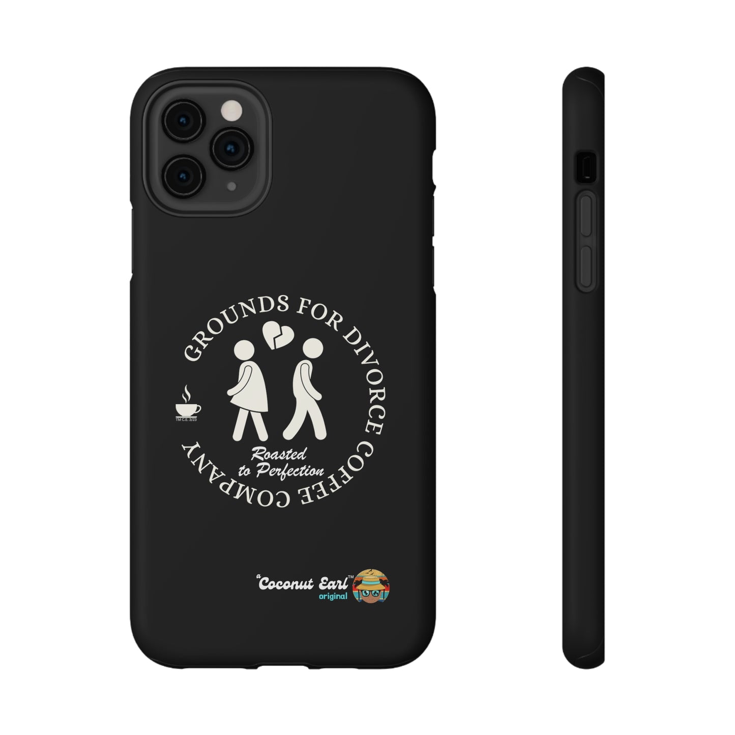 Grounds for Divorce Coffee Company Impact-Resistant Phone Case