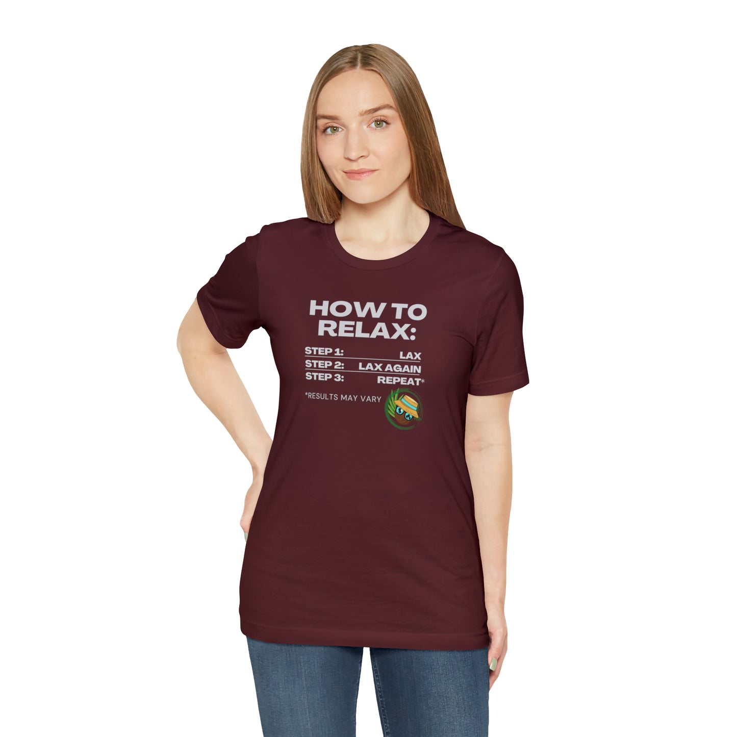 How to Relax - Coconut Earl Style Unisex Tee - Dark Colors