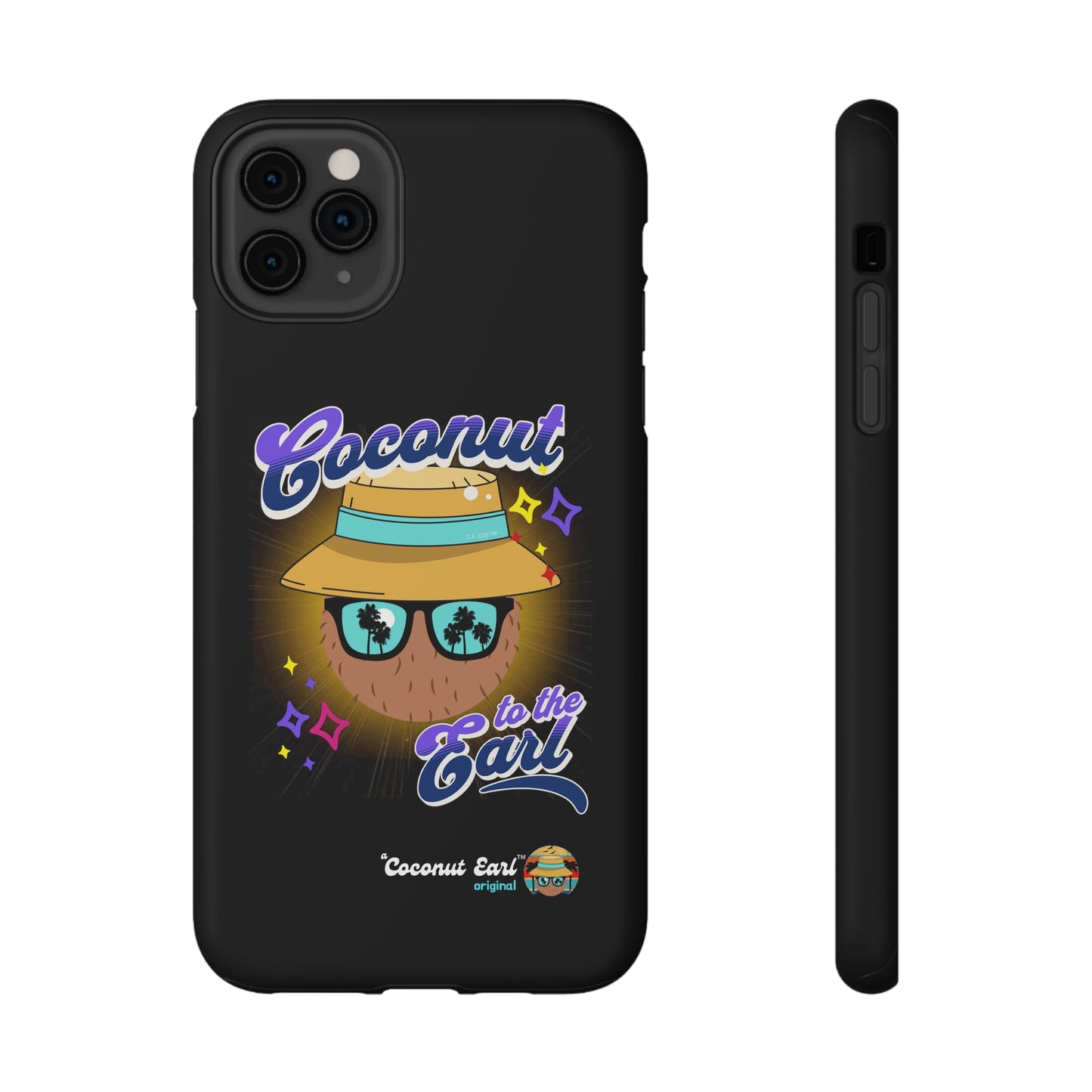 Coconut to tha' Earl Impact-Resistant Phone Case