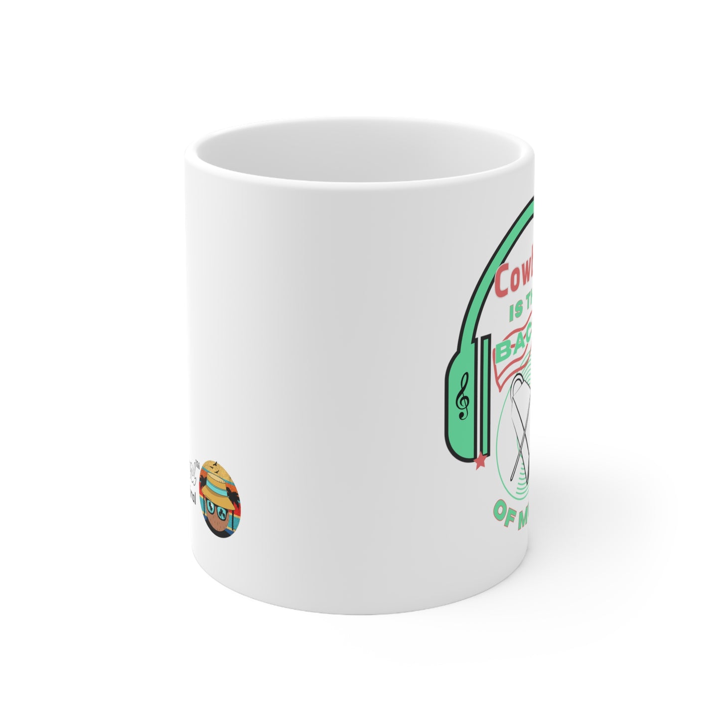 Bacon of Music Ceramic Mug 11oz