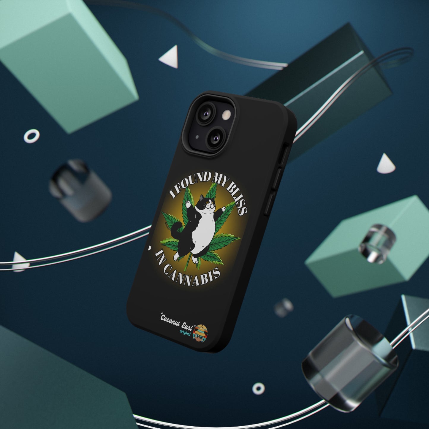 Bliss In Cannabis Impact-Resistant Phone Case