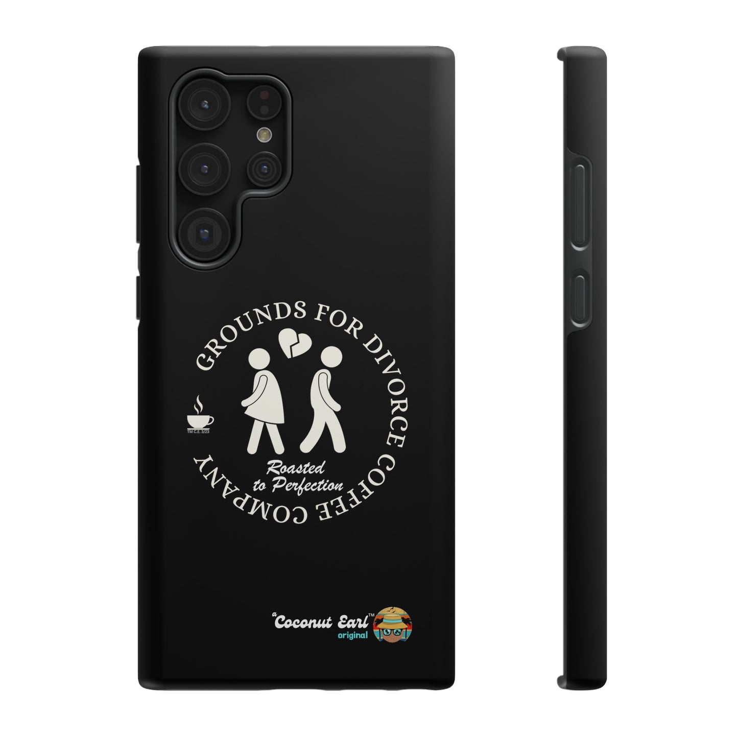 Grounds for Divorce Coffee Company Impact-Resistant Phone Case